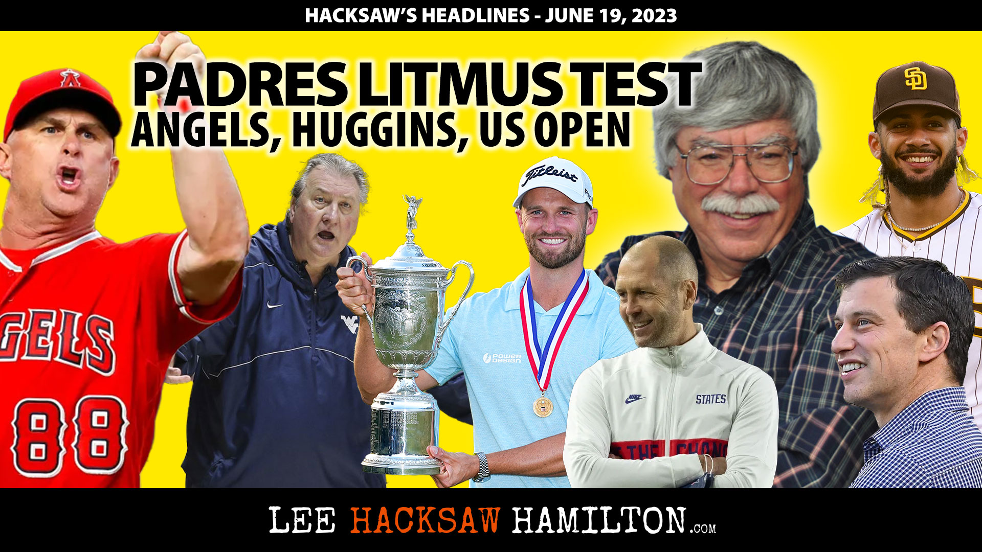 Lee Hacksaw Hamilton discusses Padres Litmus Test, Dodgers Disappointment, Halos Hot, Aztecs, NBA, NHL, UNMNT, US Open