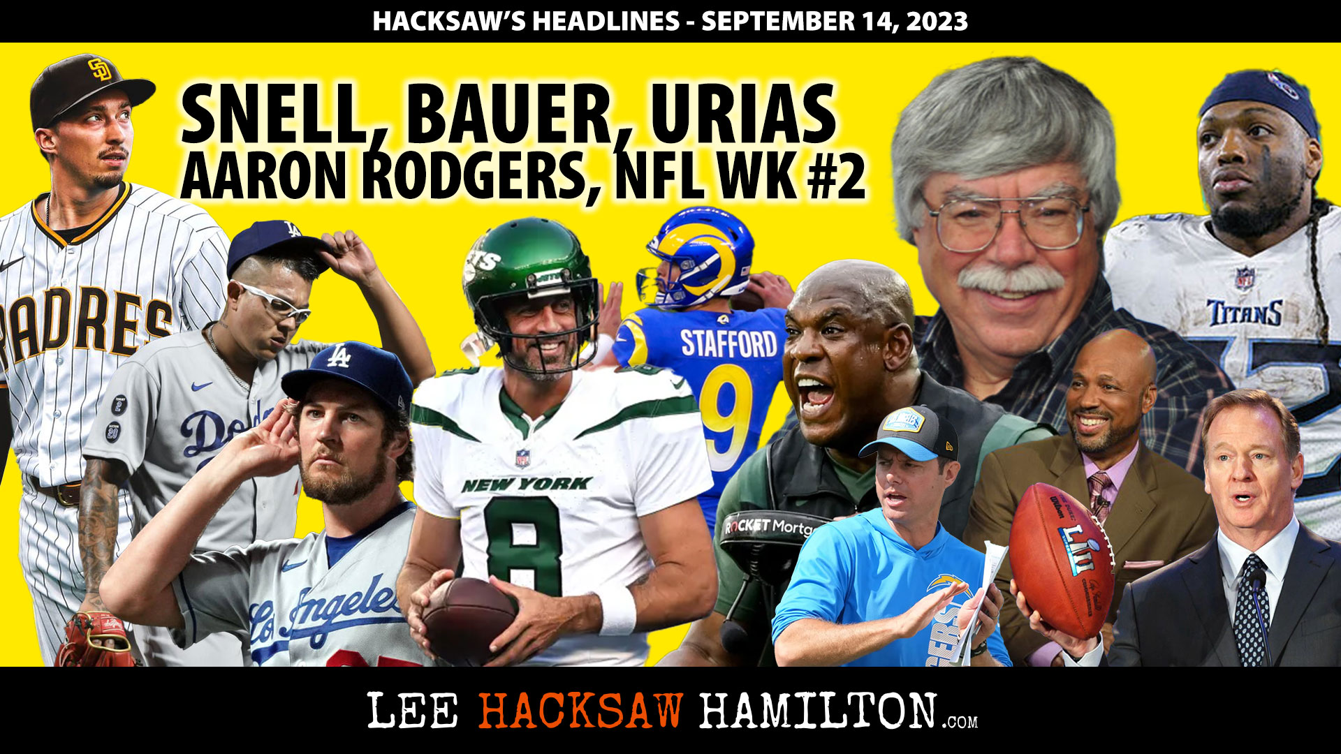 Lee Hacksaw Hamilton discusses Blake Snell, Trevor Bauer, Julio Urias, Red Sox, Mets, Aaron Rodgers, NFL, Michigan State, Team USA