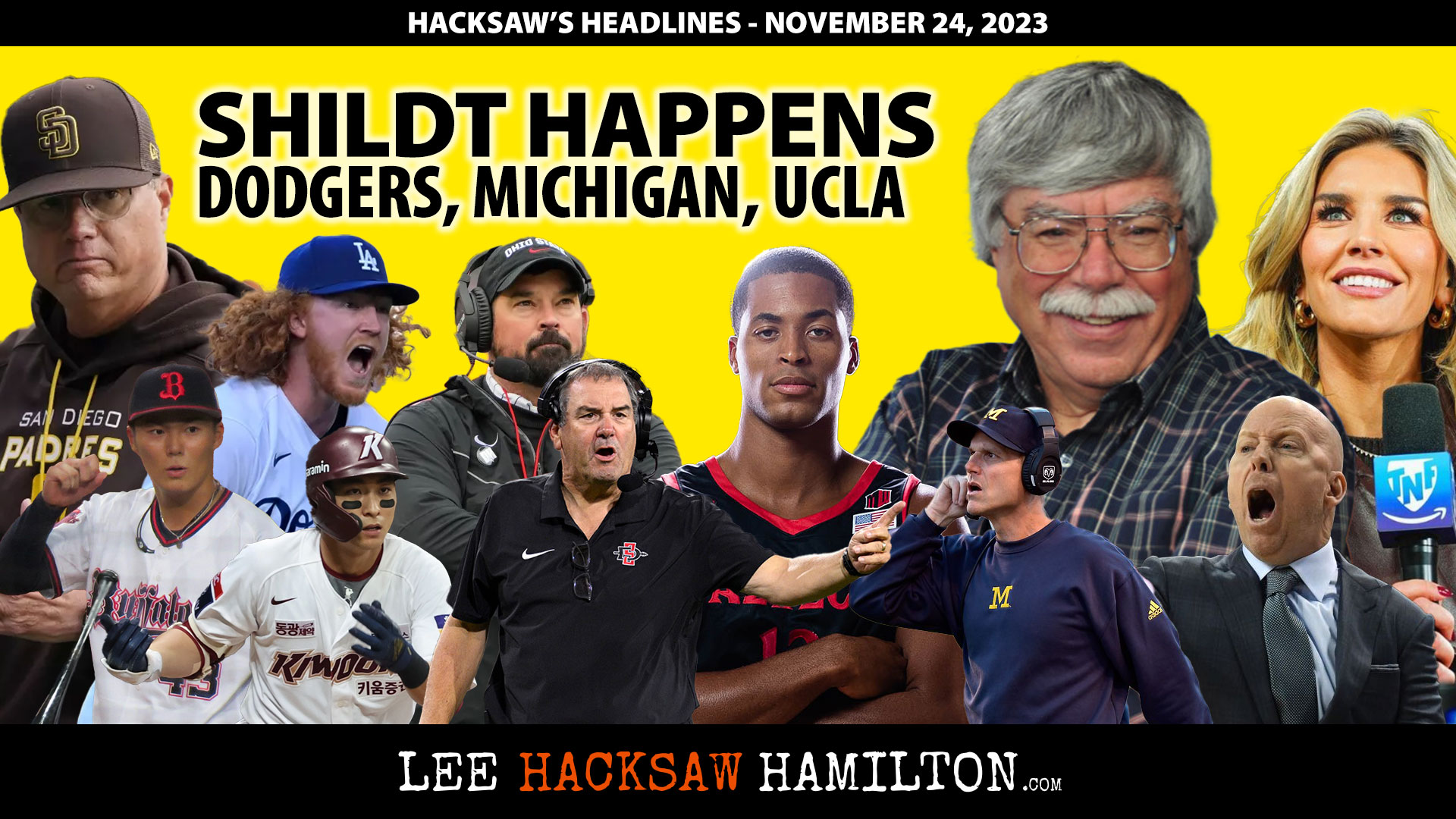 Lee Hacksaw Hamilton discusses Padres hire Mike Shildt, Dodger Trade Rumors, Michigan, Ohio State, UCLA, Fox Sports Lie, Aztecs